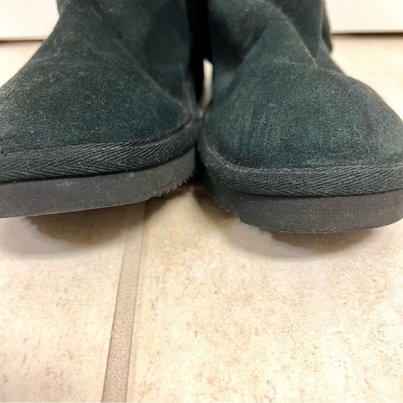 Michael Kors Sandy Suede Sherpa Boot Black womens size 9M winter boots - Picture 3 of 9